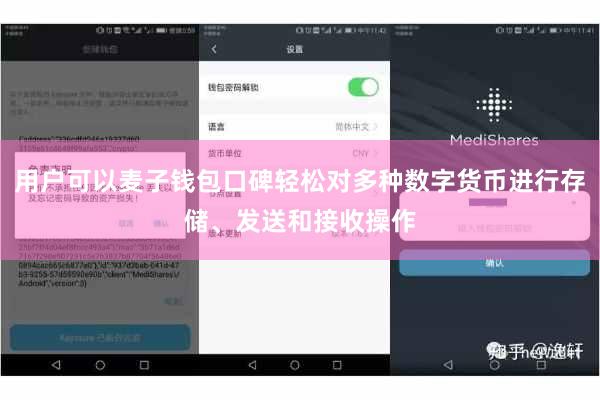 用户可以麦子钱包口碑轻松对多种数字货币进行存储、发送和接收操作