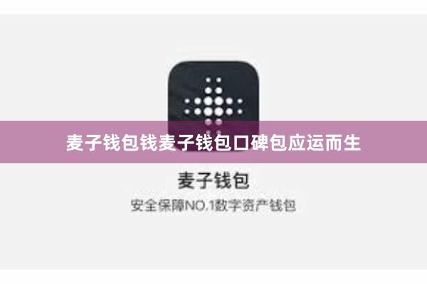 麦子钱包钱麦子钱包口碑包应运而生