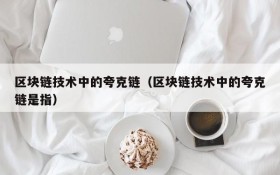 区块链技术中的夸克链(区块链技术中的夸克链是指)