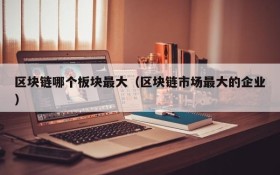 区块链哪个板块最大(区块链市场最大的企业)