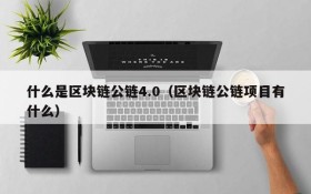 什么是区块链公链4.0(区块链公链项目有什么)