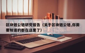 区块链公链研究报告(关于区块链公链,你需要知道的都在这里了)
