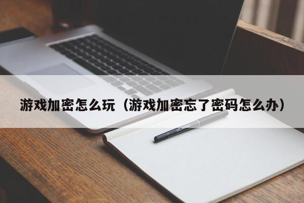 游戏加密怎么玩（游戏加密忘了密码怎么办）