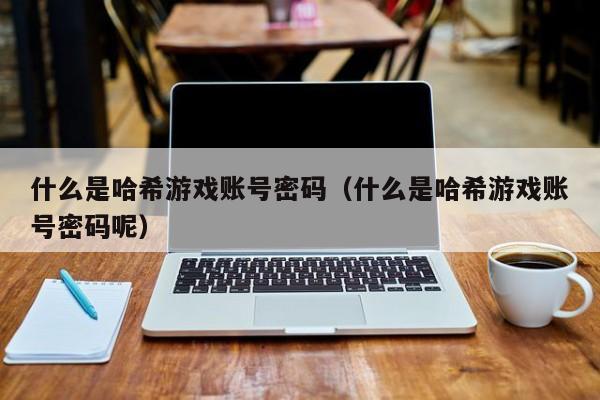 什么是哈希游戏账号密码（什么是哈希游戏账号密码呢）