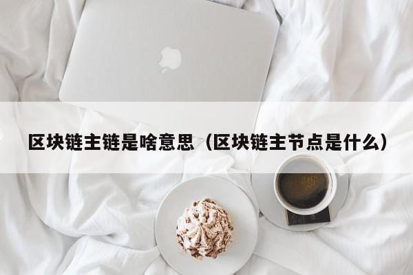 区块链主链是啥意思（区块链主节点是什么）