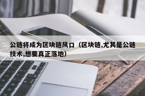 公链将成为区块链风口（区块链,尤其是公链技术,想要真正落地）