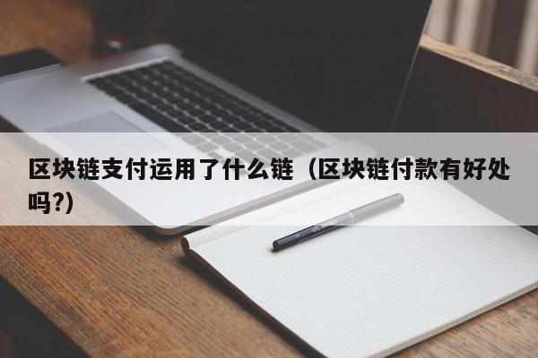 区块链支付运用了什么链（区块链付款有好处吗?）