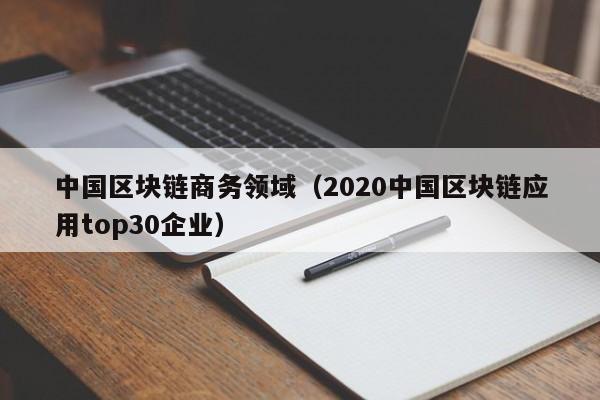 中国区块链商务领域（2020中国区块链应用top30企业）