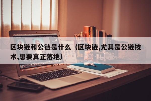 区块链和公链是什么（区块链,尤其是公链技术,想要真正落地）